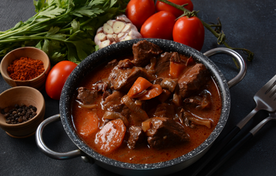Bourguignon (viande crue)