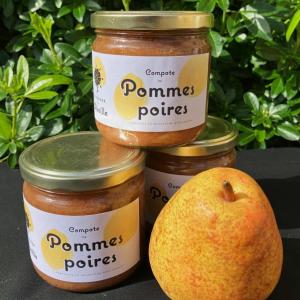 Compote bio pomme poire
