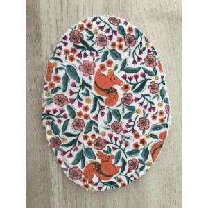 Porte savon 'écureuil et fleurs'