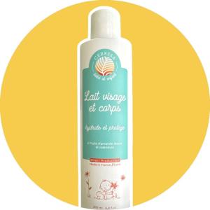 Lait hydratant corps & visage – amande douce