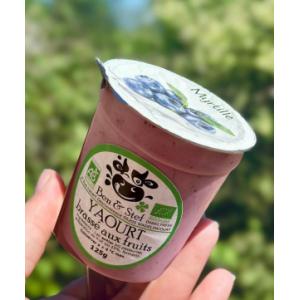 Yaourt brassé myrtille (lait entier)