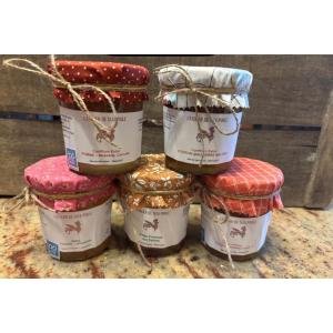 Confiture pêche gingembre