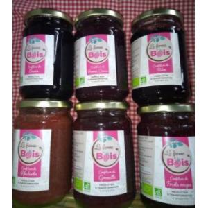 Confiture de fraise-rhubarbe