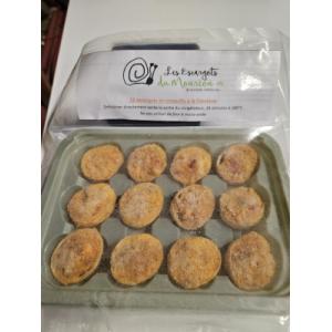 12 escargots en croquille à la catalane