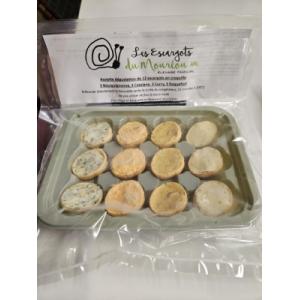 Assiette dégustation en croquille