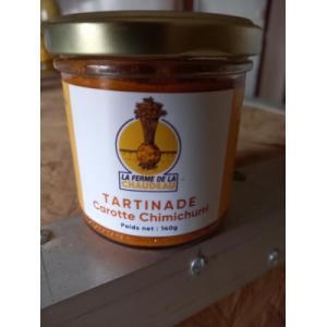Tartinade carotte chimichourri