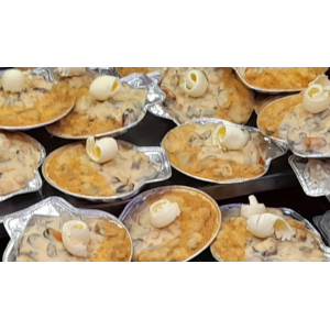 Coquilles aux fruits de mer (la pièce)