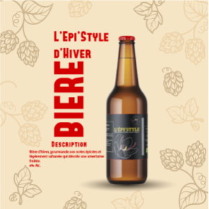 Bière de noël l’epistyle 33cl