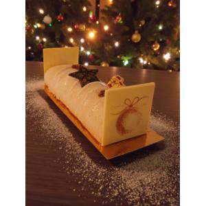 Bûche 'marron-cassis' - 8 parts -