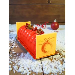Bûche 'fruits rouges' - 4 parts-