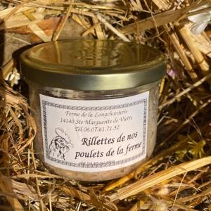 Rillettes de poulet moutarde