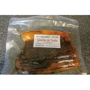 Poisson en gravlax - truite