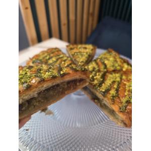 Galette pistache chocolat façon dubaï