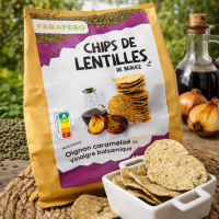 Chips de lentilles de beauce - oignons