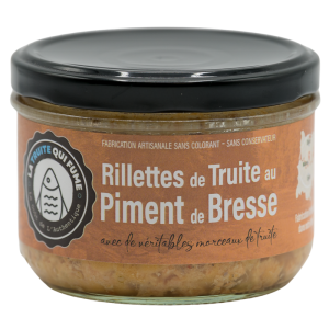 Rillettes de truite aux châtaignes grillées