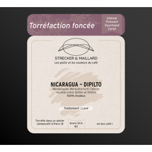 Café moulu - nicaragua - torréf. foncé