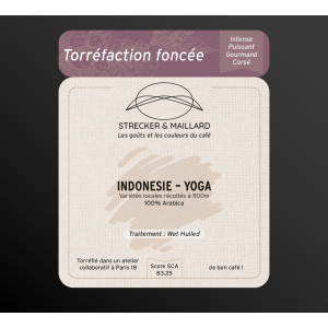 Café moulu - indonésie-yoga - torréf. foncée