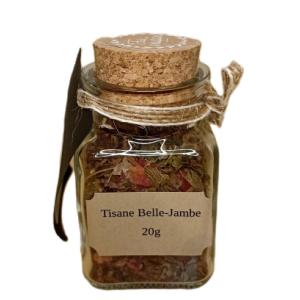 Tisane belle jambe - pot en verre