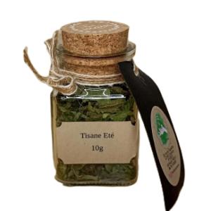 Tisane eté - pot en verre