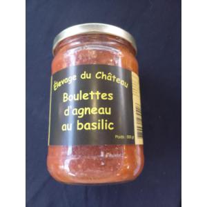 Boulette d'agneau au basilic