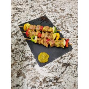 Brochettes marinées