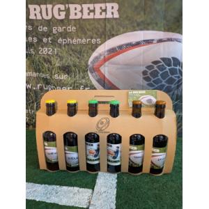 Coffret bières 6x33cl dégustation à 2