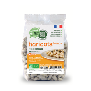 Haricots blanc lingot