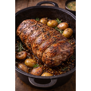 Mini rôti dans le gigot