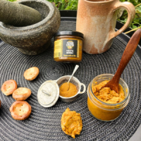 Carotte massalé oignons confits au cidre