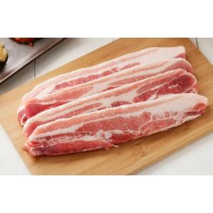 Foire au porc - lard désossé en morceau