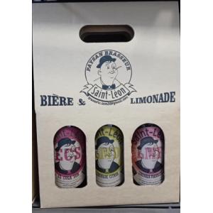 Coffret 2 limonades 1 bière bio 33 cl