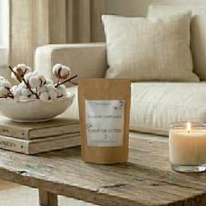 Poudre parfumée fleur de coton