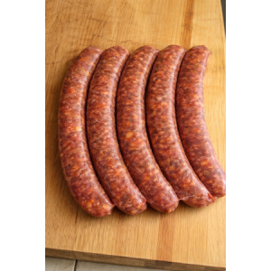 Saucisse de boeuf à la tomate