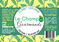 Sorbet verveine citronnée