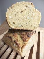 Pain de maïs et blé bio