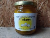 Oeufs de caille marinés à l'indienne