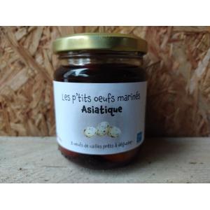 Oeufs de caille marinés à l'asiatique