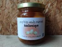 Oeufs de caille marinés balsamique