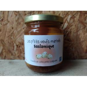 Oeufs de caille marinés balsamique