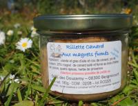 Terrine de rillette de canard au magret fumé