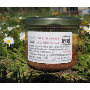 Terrine de pâté de canard/bière