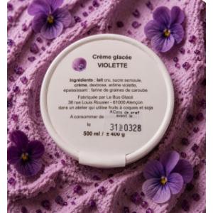 Créme glacée violette