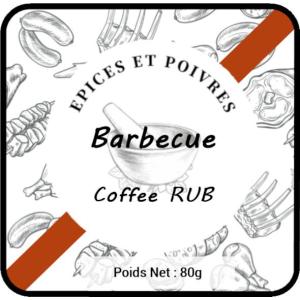Barbecue coffee rub