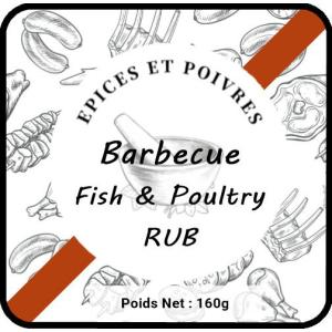 Barbecue fish & poultry rub