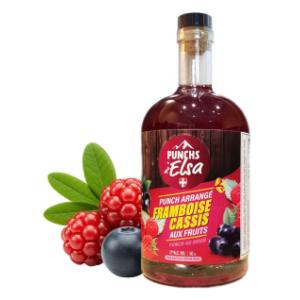 Punch framboise - cassis