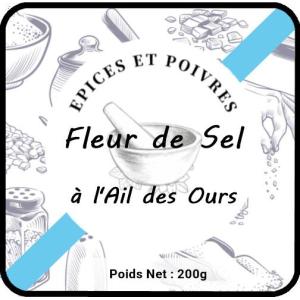 Fleur de sel à l'ail des ours
