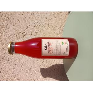 Kéfir de fruits fraise / hibiscus