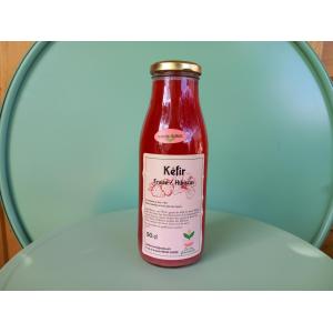 Kéfir de fruits fraise / hibiscus