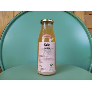 Kéfir de fruits menthe