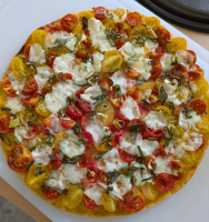 Quiche aux légumes du jardin